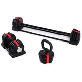 Sport-Tec 3 in 1 Multi Hantel-Set 1-19 kg