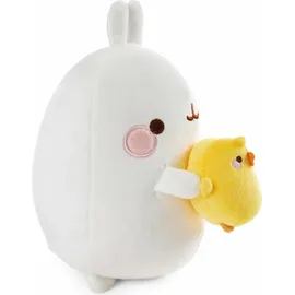 NICI Kuscheltier MOLANG mit Piu Piu 24cm, Weiß