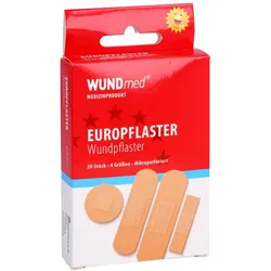 EURO Pflaster Wasserabweisend 4 Größen 20 St
