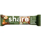 Share Bio Schoko, Haselnuss & Karamell Nussriegel 15 St.
