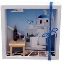 ZauberDeko Geldgeschenk Verpackung Griechenland Santorini Geldverpackung Urlaub Reise