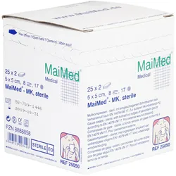 MaiMed - MK steril Mullkompressen 8-fach verschiedene Größen