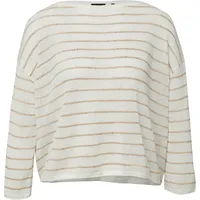 s.Oliver Strickpullover mit Pailletten-Details Beige M