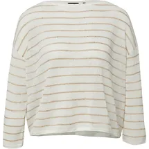 s.Oliver Strickpullover mit Pailletten-Details Beige M