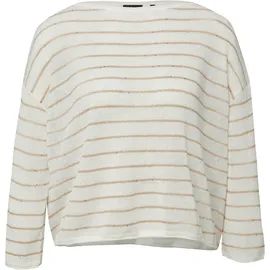 s.Oliver Strickpullover mit Pailletten-Details Beige M