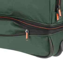 Travelite Basics 2-Rollen Cabin S 55 cm / 51-64 l dunkelgrün