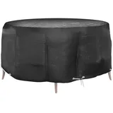 vidaXL Gartenmöbel-Abdeckung 260 x 90 cm Schwarz