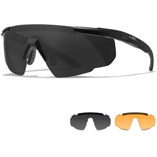 Wiley X | Saber Advanced | Schießbrille & Sportbrille Herren | Perfekt als Laufbrille Fahrradbrille & MTB Brille │ 100% UV-Schutz | Ideal bei Outdoor-Aktivitäten | Airsoft Schießen - L