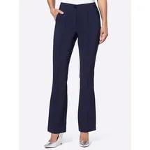 Sieh an! Jerseyhose Hose komfortabel Blau 28