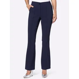 Sieh an! Jerseyhose Hose komfortabel Blau 28