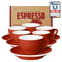 Muvell Espressotasse 0,06 l Rot 6 St.