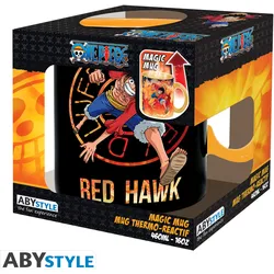 ONE PIECE Wärmeänderung-Tasse Luffy & Sabo
