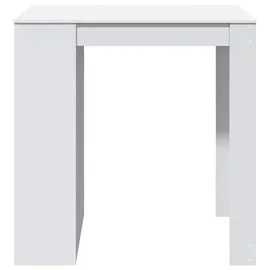 vidaXL Bartisch 102 x 70 x 103,5 cm Weiß
