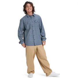 QUIKSILVER Langarmhemd Blau S