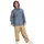 QUIKSILVER Langarmhemd Blau S
