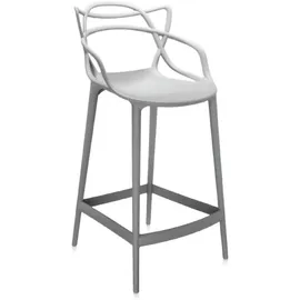 Kartell Masters Stool Hocker 75 cm Grau