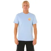 Rip Curl Wettie Passage Icon Kurzarm-t-shirt - Ice Blue