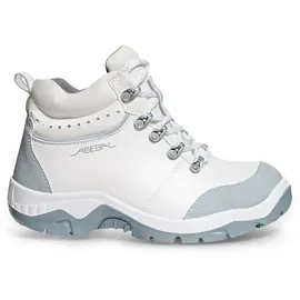 Abeba 2172 ANATOM Stiefel, S2, SRC, Weiß/Grau, Größe 45
