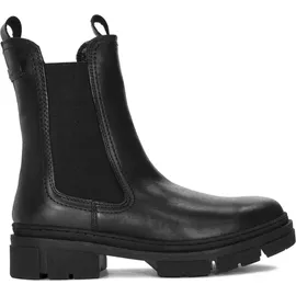 TAMARIS Damen, schwarz Leder