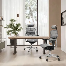 HJH Office Ergohuman Ultra Gen2 Netz Grau