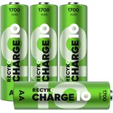 GP Recyko Charge 10 AA-Batterien, 1700 mAh, 4er-Pack