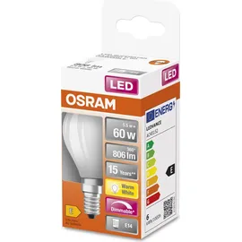 Osram LED Retrofit Classic P Dim 447837 6,5W E14 warmweiß