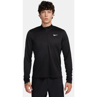 Nike Pacer Dri-FIT langarm Laufshirt Herren 010 black/reflective silv XL