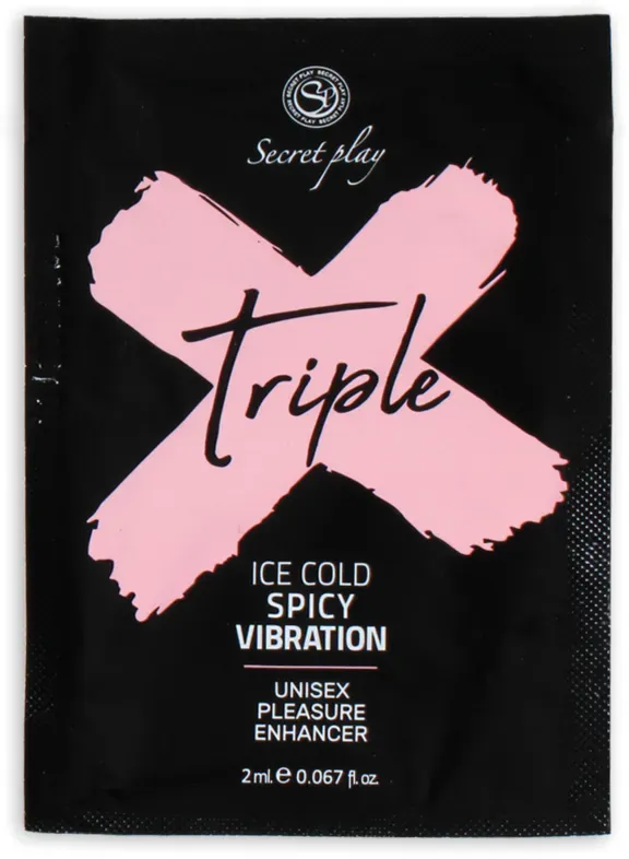SECRETPLAY  Einzeldosis Triple X Vergnügensverstärker
