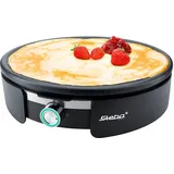 Steba CR 36 Crepes-Maker Schwarz/Edelstahl
