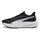 Puma Jr Sneaker Black White silver 37 37