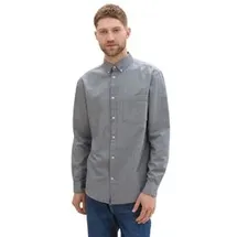 Tom Tailor Oxford Langarmhemd Navy Chambray L