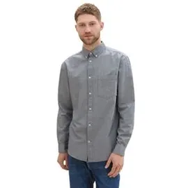 Tom Tailor Oxford Langarmhemd Navy Chambray L