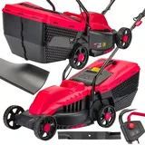 Rasenmäher Elektro 2200 W 32 cm Mähgerät Gartenmäher Kabelmäher
