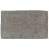 CAWÖ Badteppich Luxus Graphit 70 x 120 cm