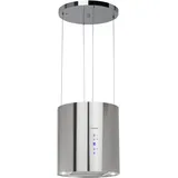 Klarstein Barett Inselhaube 35 cm silber