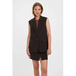 Troian Blazer Weste - Kaffeebohne - Vero Moda
