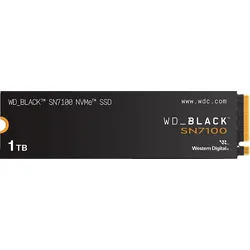 WD. _BLACKTM SSD 1 TB, M.2 2280 NVMeTM SSD, PCIe® Gen4, 7.250 MB/s Lesen, 6.900 Schreiben TB via PCIe, intern