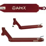 Apex Digital Apex Pro Stunt-Scooter Deck 580 (49cm) rot - Rot