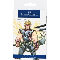 Faber-Castell Tuschestifte Comic 3D Set