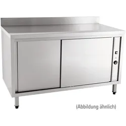 Wärmeschrank mit Schiebetüren mit