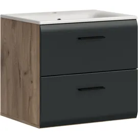 WELLTIME Waschbeckenunterschrank WELLTIME "FLORENZ, Breite 60 cm, inkl.