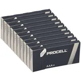 Duracell 100x Procell AAA MN2400 Micro Batterie