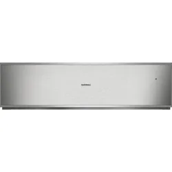 Gaggenau WS482110, Serie 400, Wärmeschublade, 76 x 21 cm, Edelstahl-hinterlegte Vollglastür