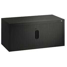Californian Products Omnispace Rollladenschrank 100 x 45 x 42 cm schwarz