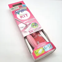 Swiffer KIT - 8x Boden Staubtücher + 3x Feuchte Bodentücher Limited Edition - Rosa