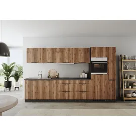 kochstation Küchenzeile KS-Lagos 330 cm beige