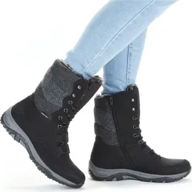 Rieker M9643-01 Damen Schwarz/Grau 41
