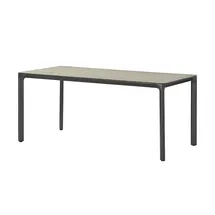 Möbel Kraft New York Gartentisch 165 x 90 x 74,5 cm Holzfarben