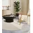 Villeroy & Boch Francois weiß, Ø:160cm, Wolle, Teppiche, in rund, oval, Läufer, handgewebt, Wolle, Wohnzimmer, Schlafzimmer