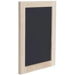 Mendler Wandtafel HWC-C18, Kreidetafel Schreibtafel Schiefertafel Dekotafel Notiztafel ~ 40x30cm